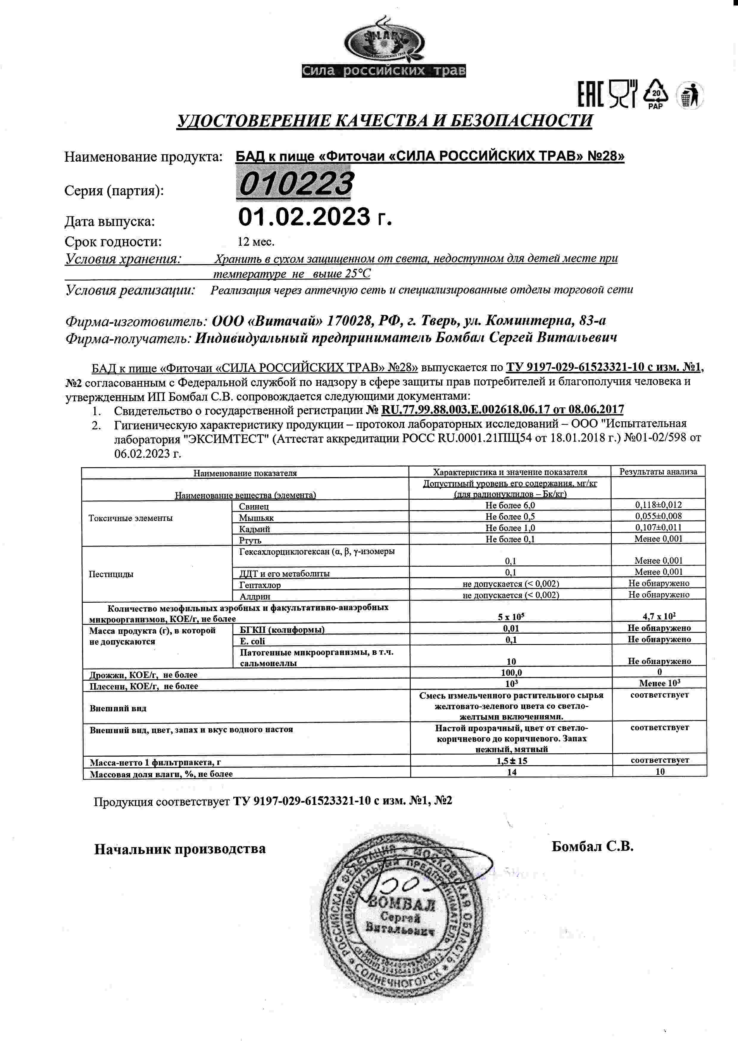 Паспорт №022023